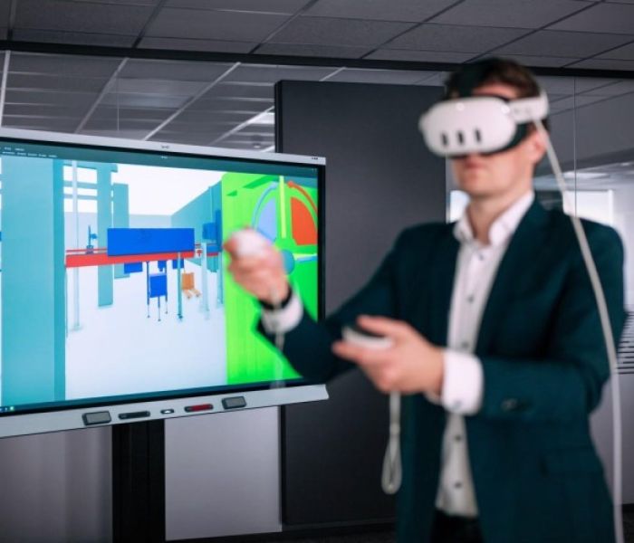 Mit der neuen Generation von mobilen Laserscannern und VR-Brillen (Foto: Frank Reinhold)