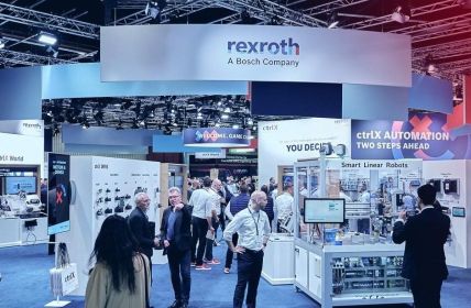 Bosch Rexroth präsentiert den Automatisierungsbaukasten ctrlX AUTOMATION auf der (Foto: Bosch Rexroth AG)